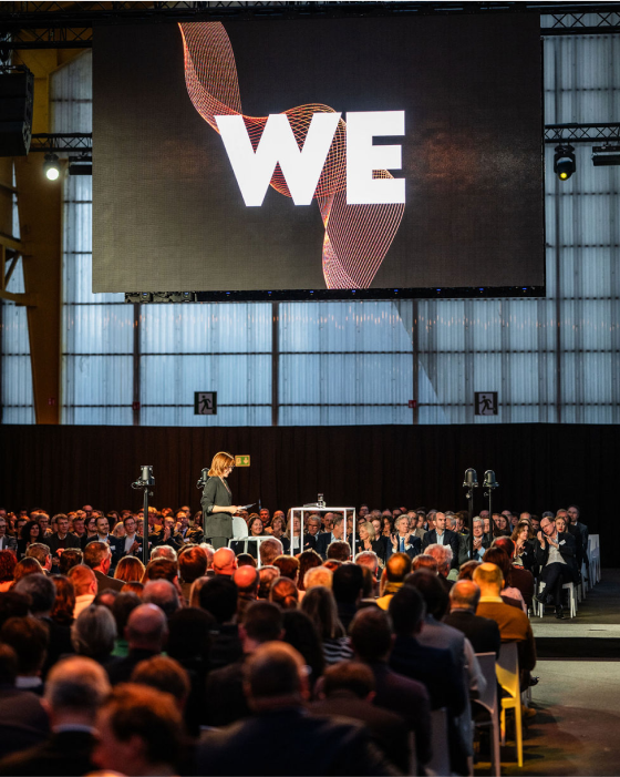 événement wallonie-entreprendre écran et public